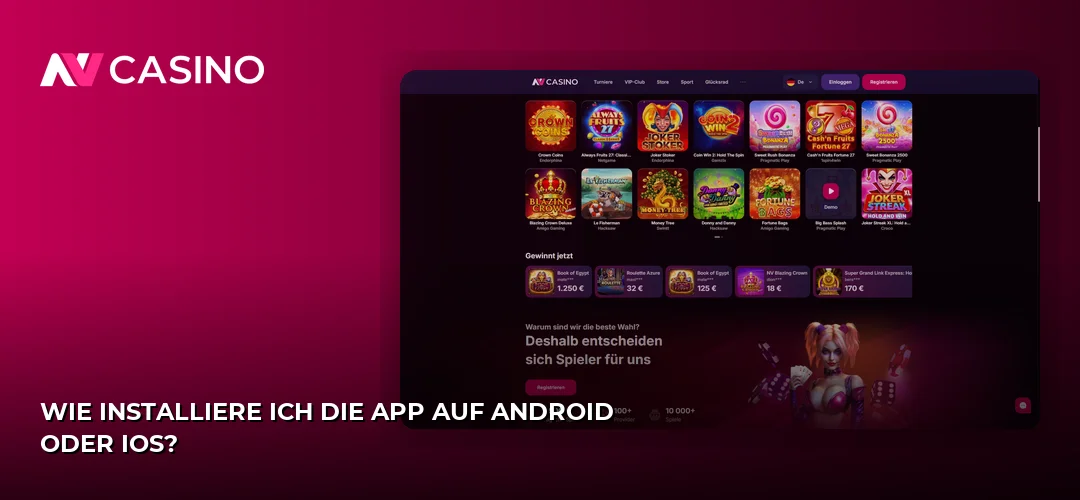 Wie installiere ich die App auf Android oder iOS?