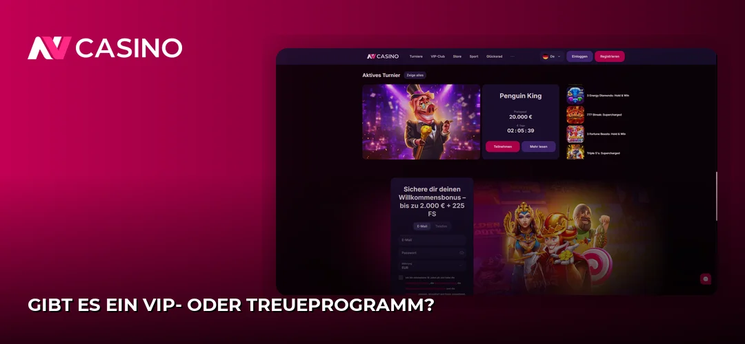 Gibt es ein VIP- oder Treueprogramm?